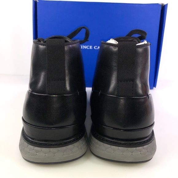 Vince Camuto Men\'s Soleh Leather Chukka Boots Black New main image 8
